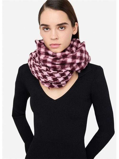 Stola pied de poule LIU JO | 2F5041T0300/M9822